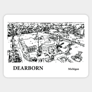 Dearborn Michigan Sticker